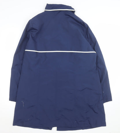 Womens UK Size 16 Julipa Blue Trench Coat