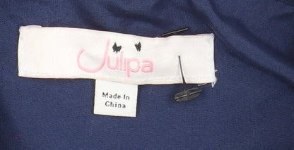 Womens UK Size 16 Julipa Blue Trench Coat