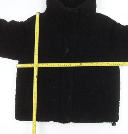 Womens UK Size 2XS Primark Black Puffer Jacket