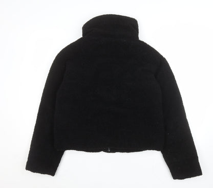Womens UK Size 2XS Primark Black Puffer Jacket