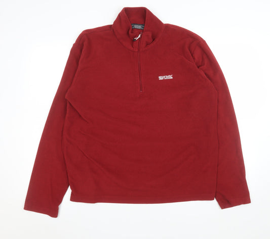 Mens UK Size L Regatta Red Pullover Sweatshirt