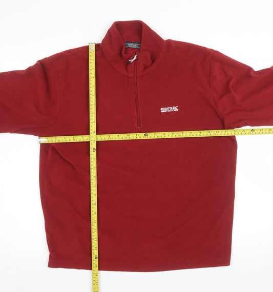 Mens UK Size L Regatta Red Pullover Sweatshirt