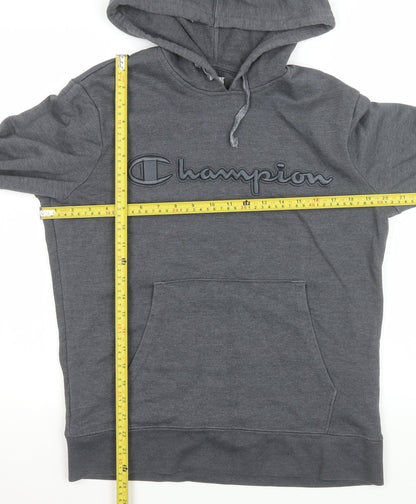 Mens UK Size S Champion Grey Pullover Hoodie