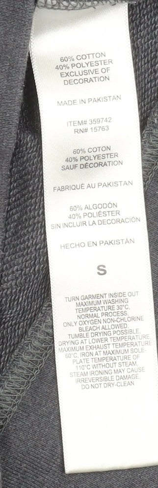 Mens UK Size S Champion Grey Pullover Hoodie
