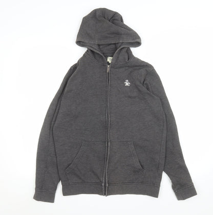 Boys UK Size 14-15 Years Penguin by Munsingwear Grey Basic Jacket