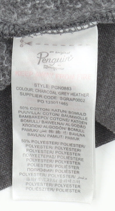 Boys UK Size 14-15 Years Penguin by Munsingwear Grey Basic Jacket