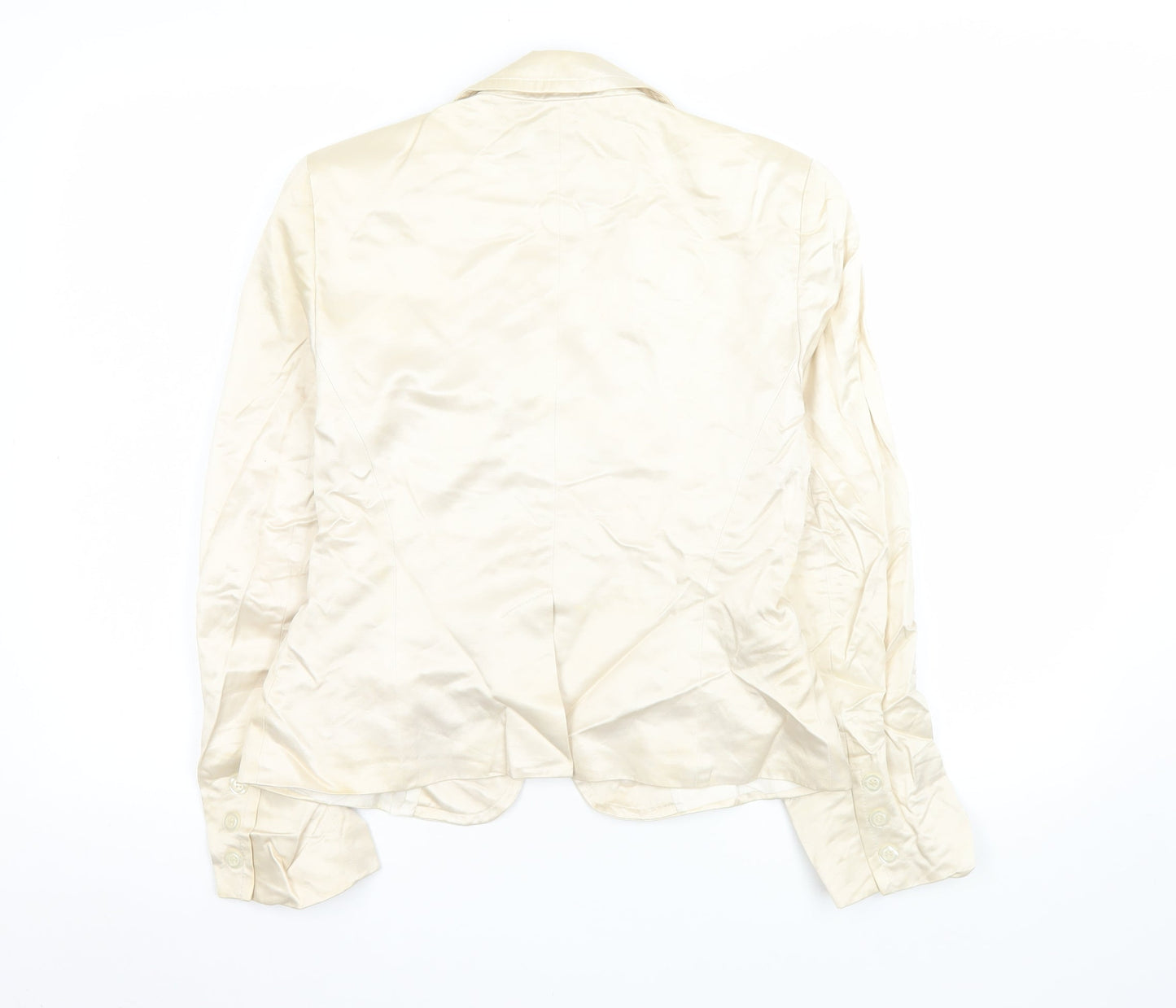 Womens UK Size 14 Oasis Regular Ivory Blazer