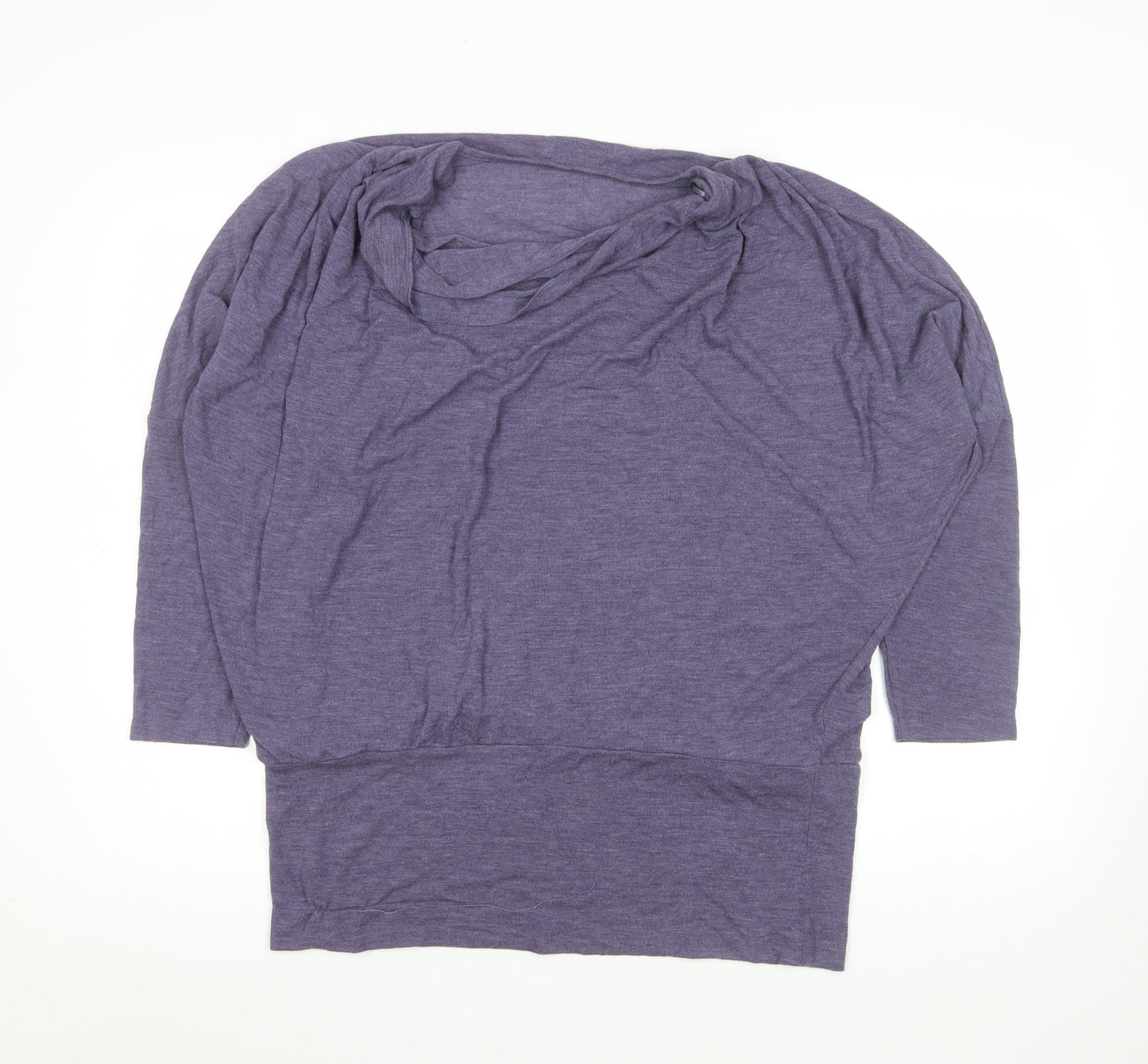 Womens UK Size XL Gallery Purple Tunic Blouse