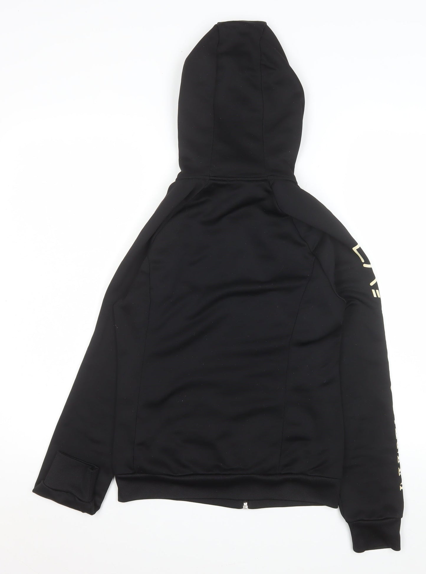 Boys UK Size 10 Years Emporio Armani Black Track Jacket