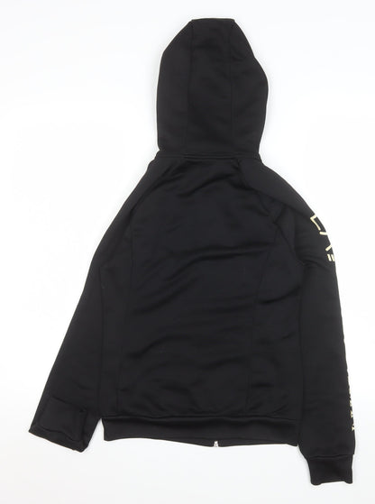 Boys UK Size 10 Years Emporio Armani Black Track Jacket