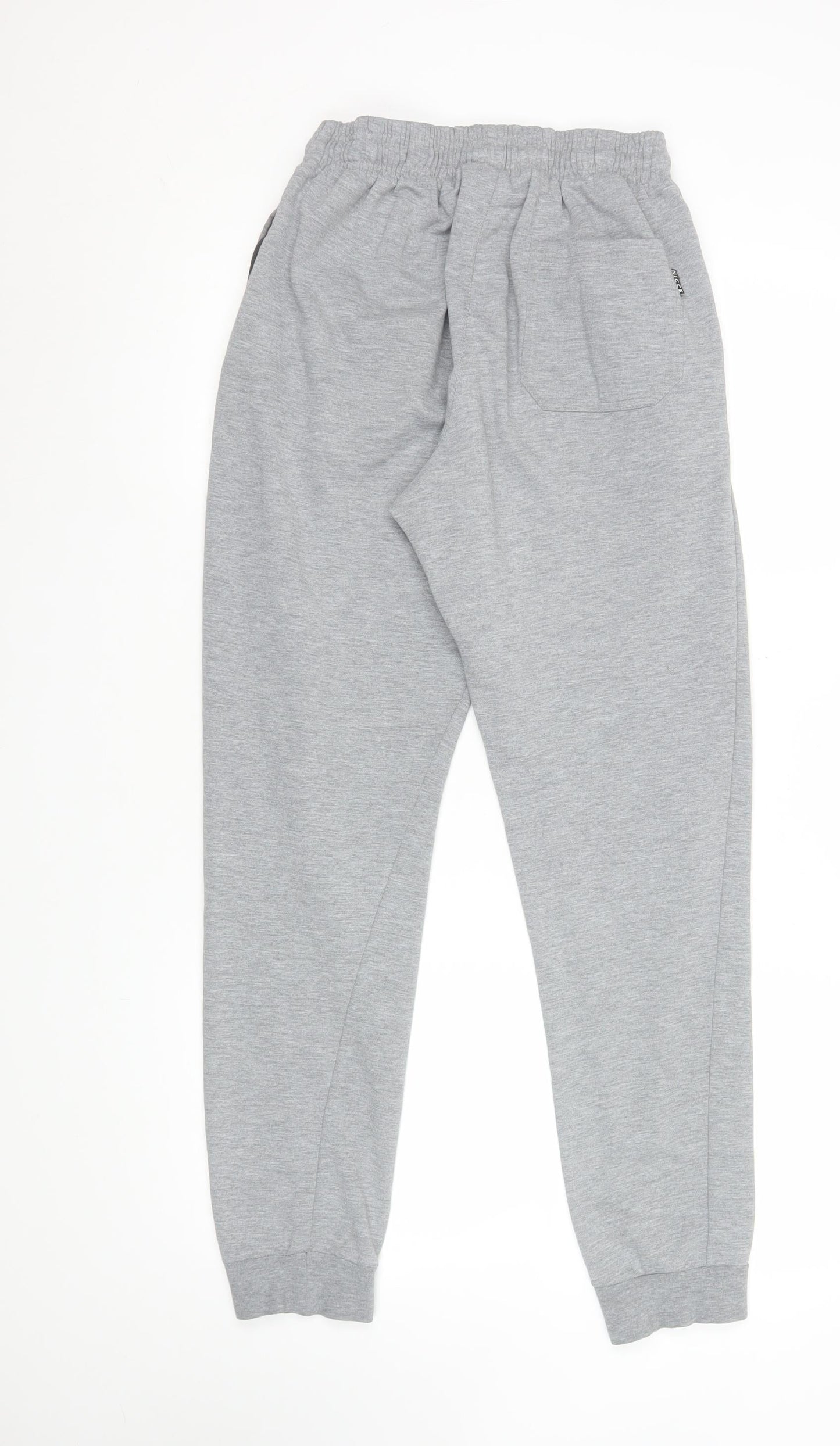 Mens UK Size S NICCE Regular Fit Jogger Grey Trousers