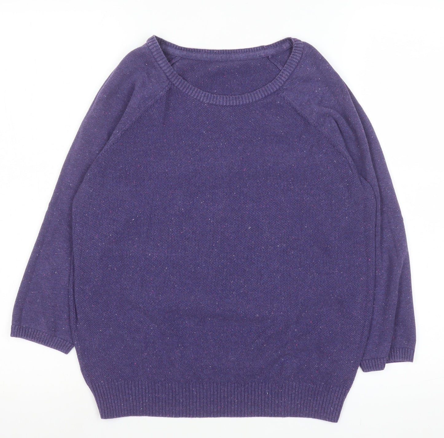 Womens UK Size 8 Marks and Spencer Purple Basic Blouse