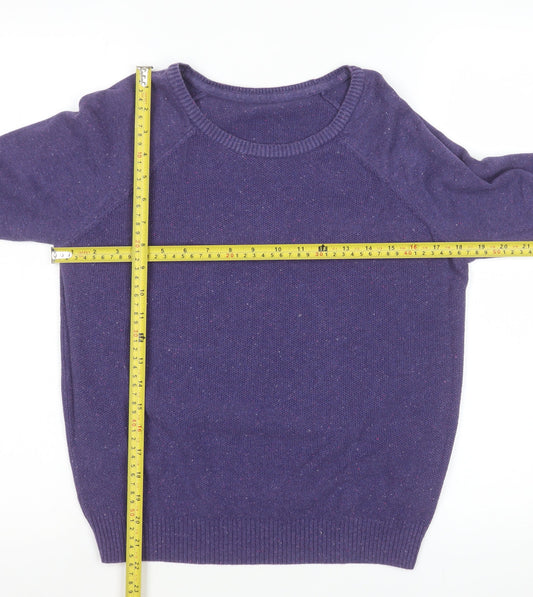 Womens UK Size 8 Marks and Spencer Purple Basic Blouse