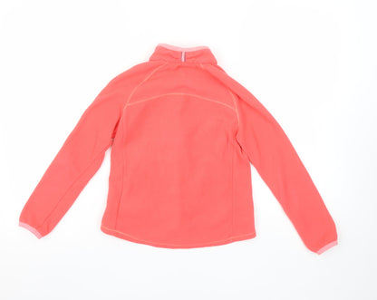 Girls UK Size 8 Years Quechua Pink Basic Jacket