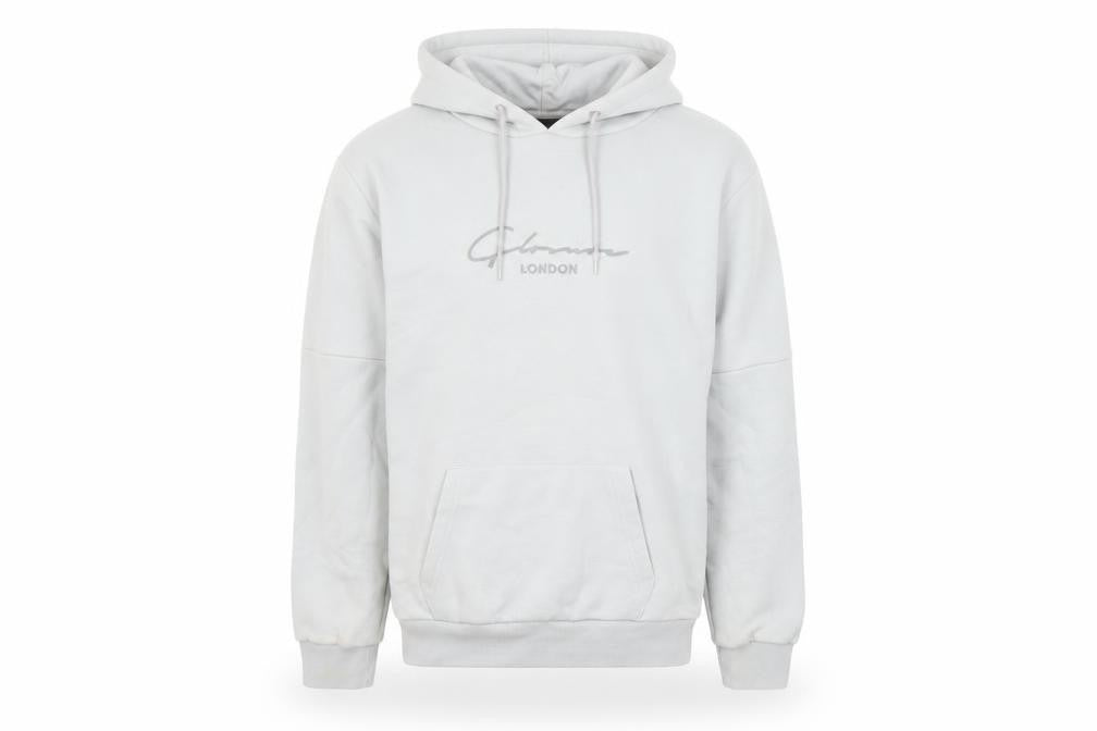 Mens UK Size L Closure London Grey Pullover Hoodie