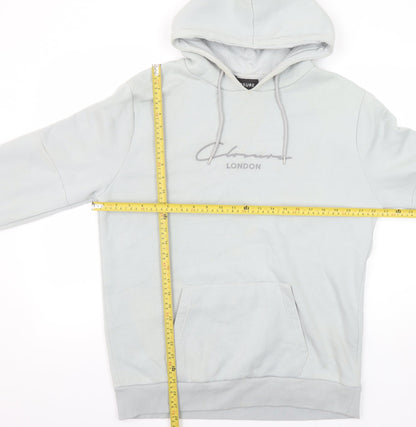 Mens UK Size L Closure London Grey Pullover Hoodie