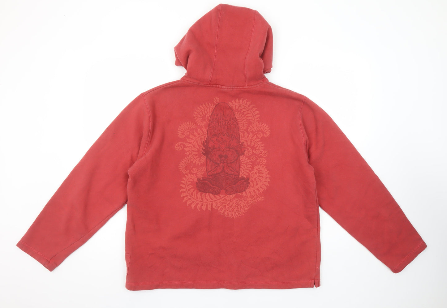 Womens UK Size S Saltrock Red Pullover Hoodie
