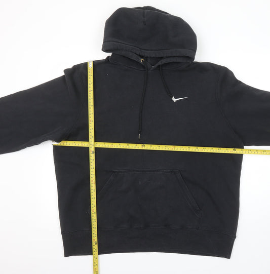 Womens UK Size L Nike Black Pullover Hoodie