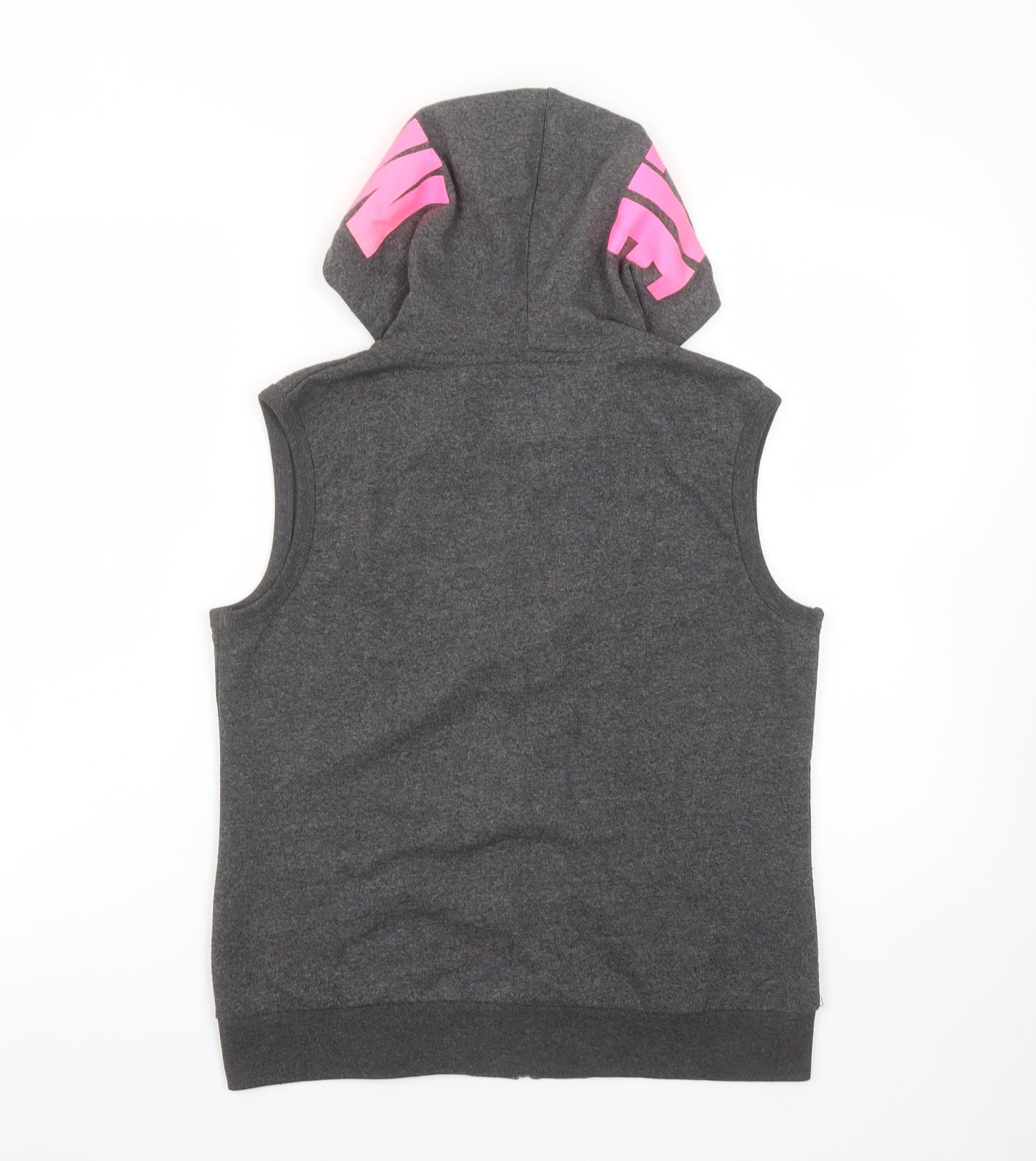 Womens UK Size 12 McKenzie Grey Vest Hoodie