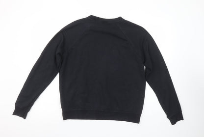 Womens UK Size M Nike Black Pullover Sweatshirt