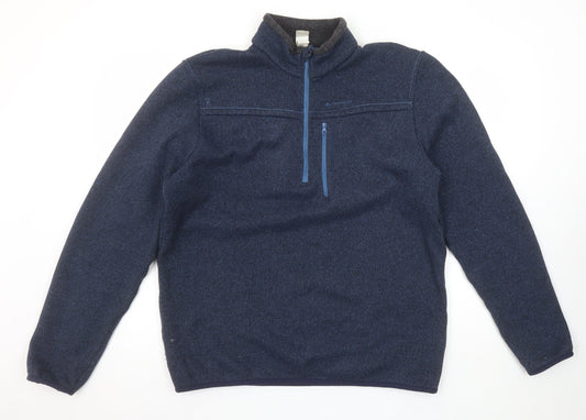 Mens UK Size XL DECATHLON Blue Pullover Sweatshirt