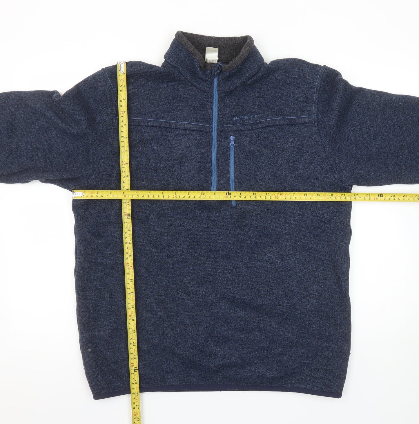 Mens UK Size XL DECATHLON Blue Pullover Sweatshirt
