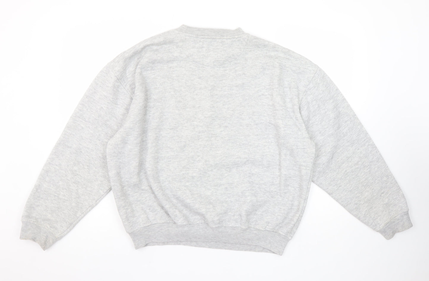 Womens UK Size M Donnay Grey Pullover Sweatshirt