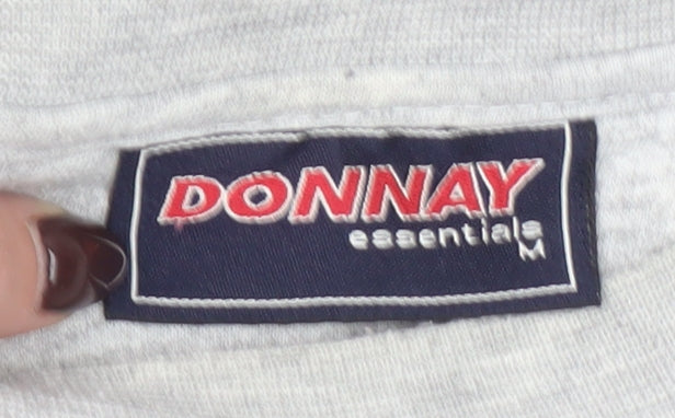 Womens UK Size M Donnay Grey Pullover Sweatshirt