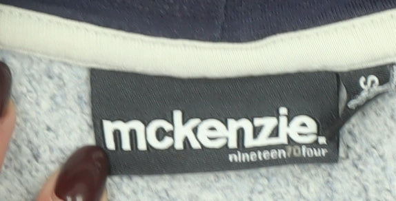 Boys UK Size 12-13 Years McKenzie Blue Pullover Hoodie
