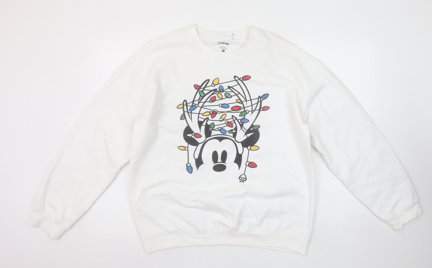 Womens UK Size M Disney White Pullover Sweatshirt