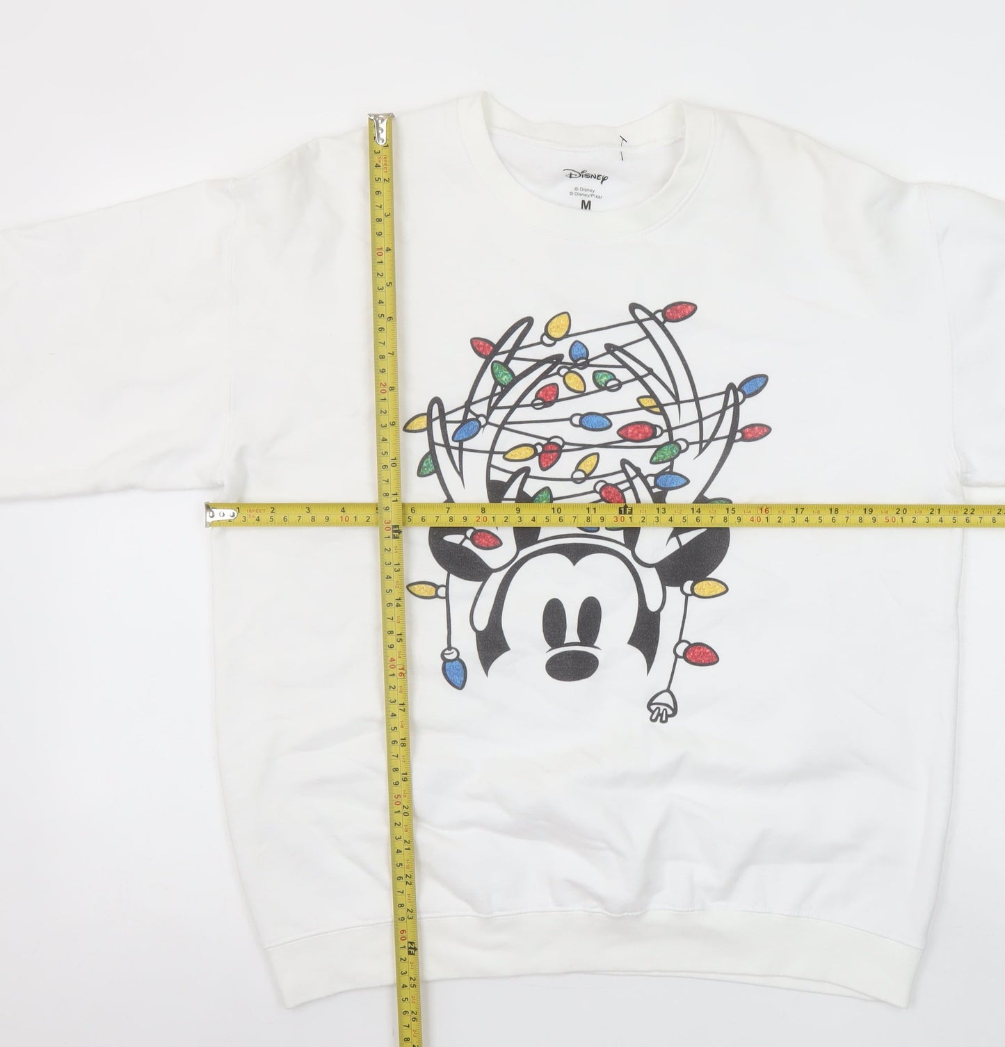 Womens UK Size M Disney White Pullover Sweatshirt