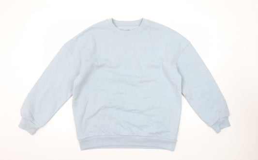 Marks and Spencer Girls Blue Crew Neck Weekend Edition Sweatshirt 13-14 Years