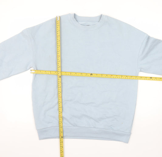 Marks and Spencer Girls Blue Crew Neck Weekend Edition Sweatshirt 13-14 Years