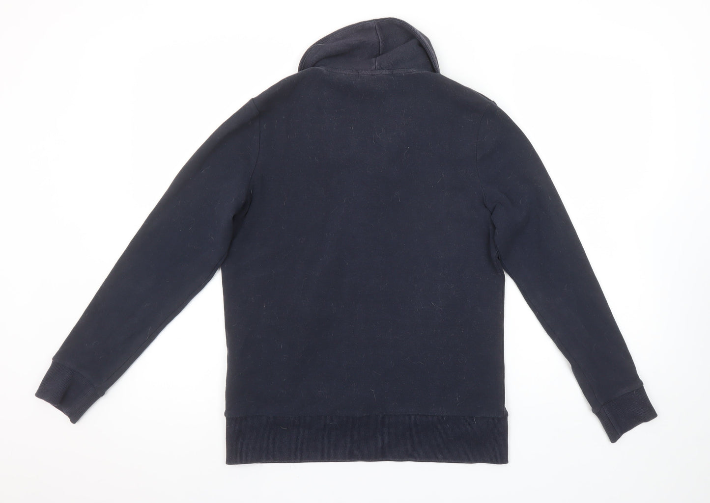 Womens UK Size S Banana Republic Blue Henley Sweatshirt