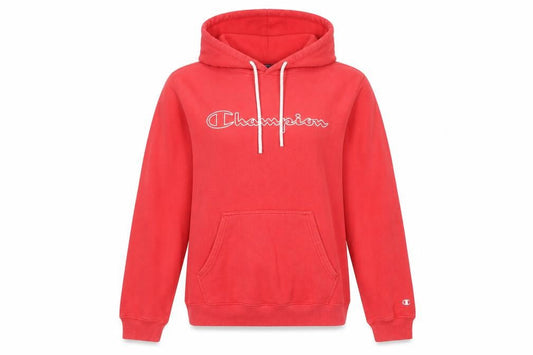 Womens UK Size L Champion Red Pullover Hoodie