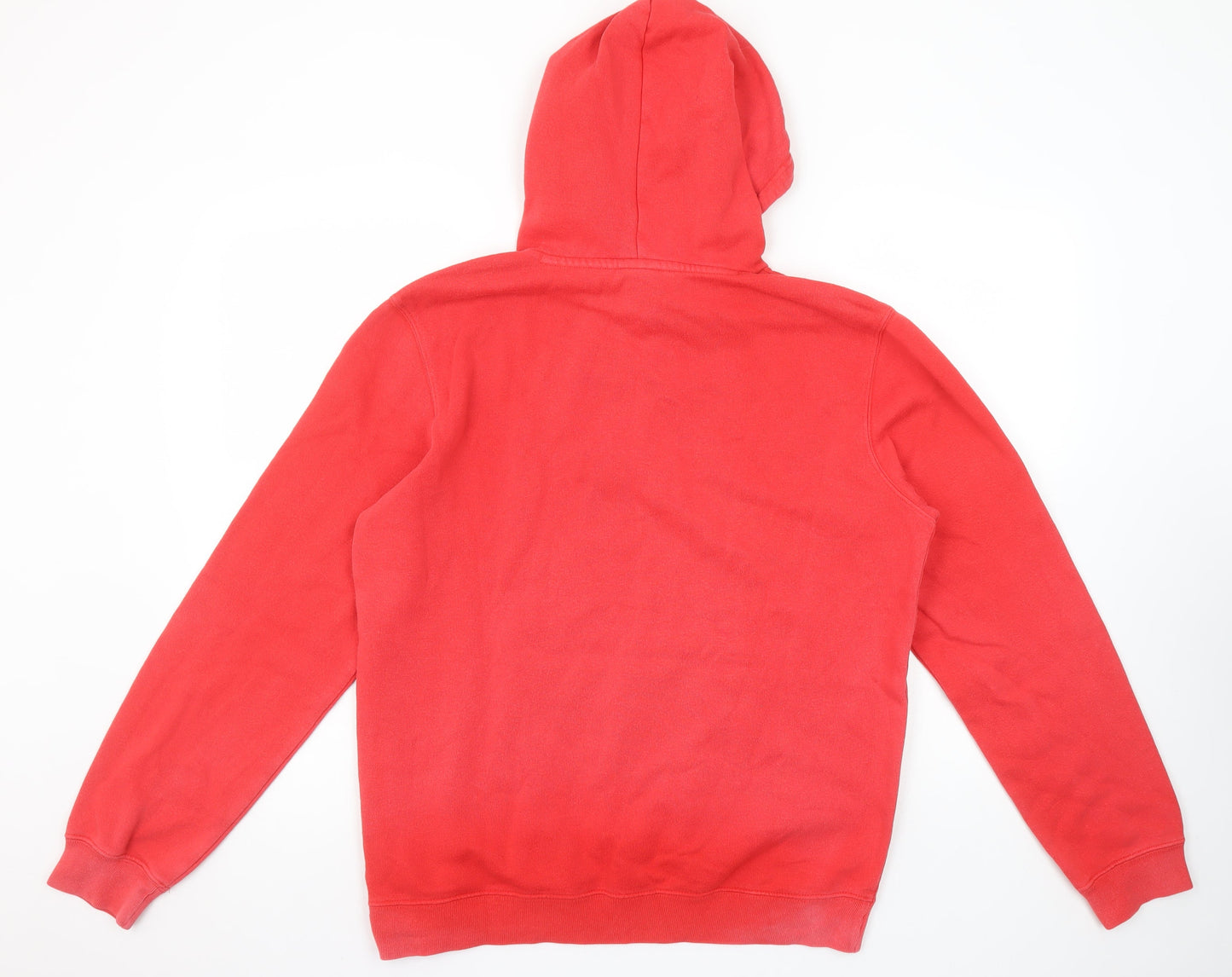 Womens UK Size L Champion Red Pullover Hoodie