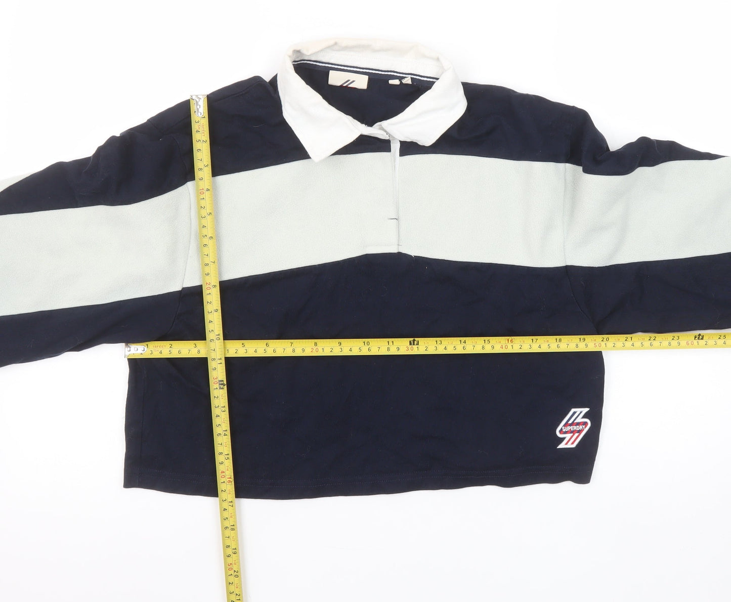 Womens UK Size 10 Superdry Blue Pullover Sweatshirt