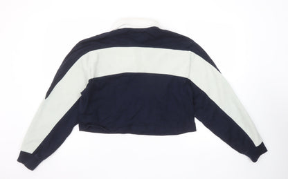 Womens UK Size 10 Superdry Blue Pullover Sweatshirt