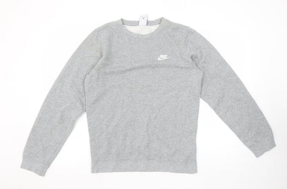 Womens UK Size XS Nike Grey Pullover Sweatshirt