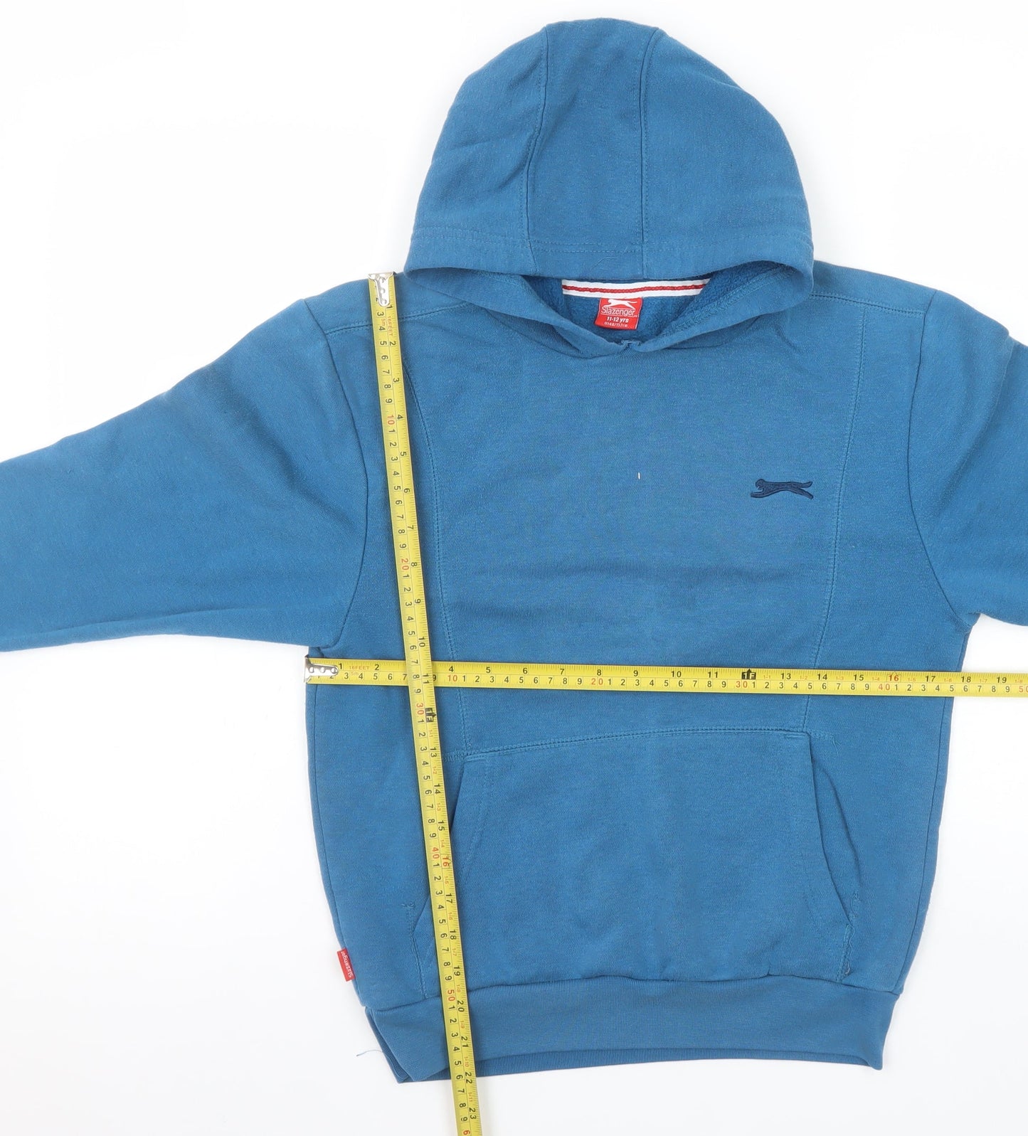 Boys UK Size 11-12 Years Slazenger Blue Pullover Hoodie