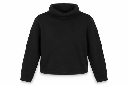 Womens UK Size S Zara Black Pullover Sweatshirt