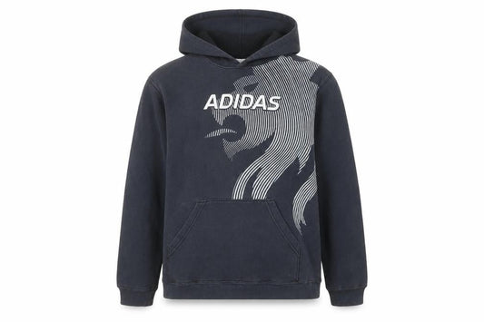 Boys UK Size XL adidas Black Pullover Hoodie