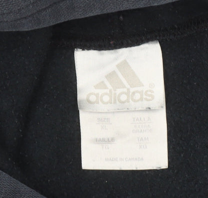 Boys UK Size XL adidas Black Pullover Hoodie