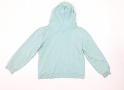 Girls UK Size 13-14 Years Yigga Blue Pullover Hoodie