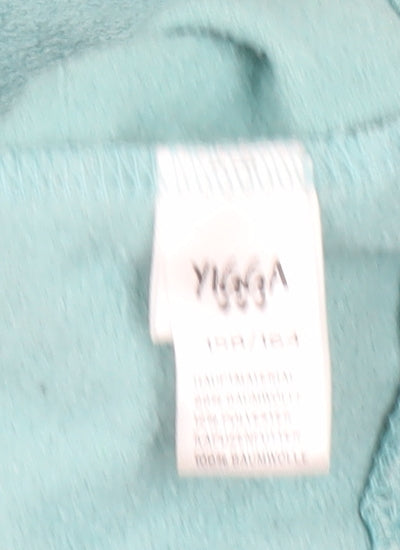 Girls UK Size 13-14 Years Yigga Blue Pullover Hoodie