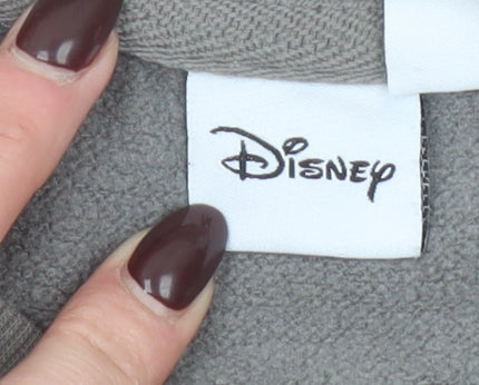 Womens UK Size 2XS Disney Grey Pullover Sweatshirt