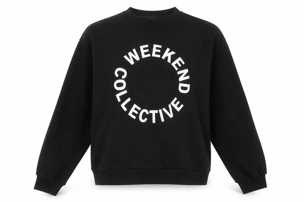 Womens UK Size 8 ASOS DESIGN Black Pullover Sweatshirt