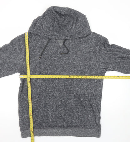 Mens UK Size M DC Grey Pullover Hoodie