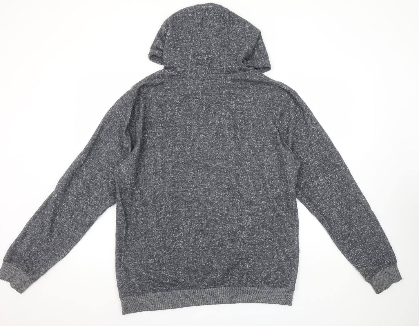 Mens UK Size M DC Grey Pullover Hoodie