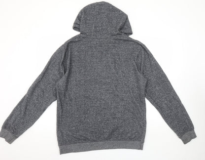 Mens UK Size M DC Grey Pullover Hoodie
